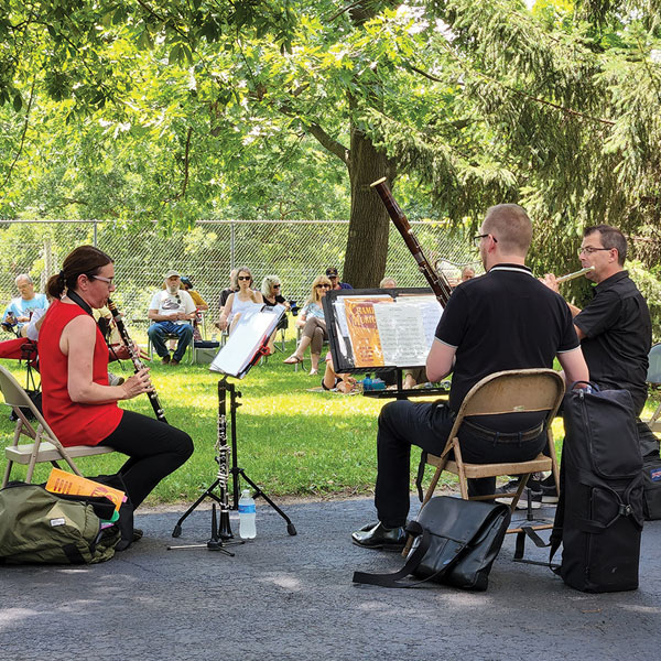 Chamber Music on the Fox Summer Concerts at Lords Park Zoo, Elgin