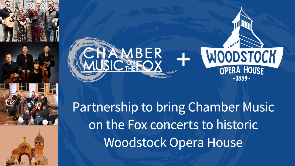 Partnership to bring Chamber Music on the Fox concerts to historic